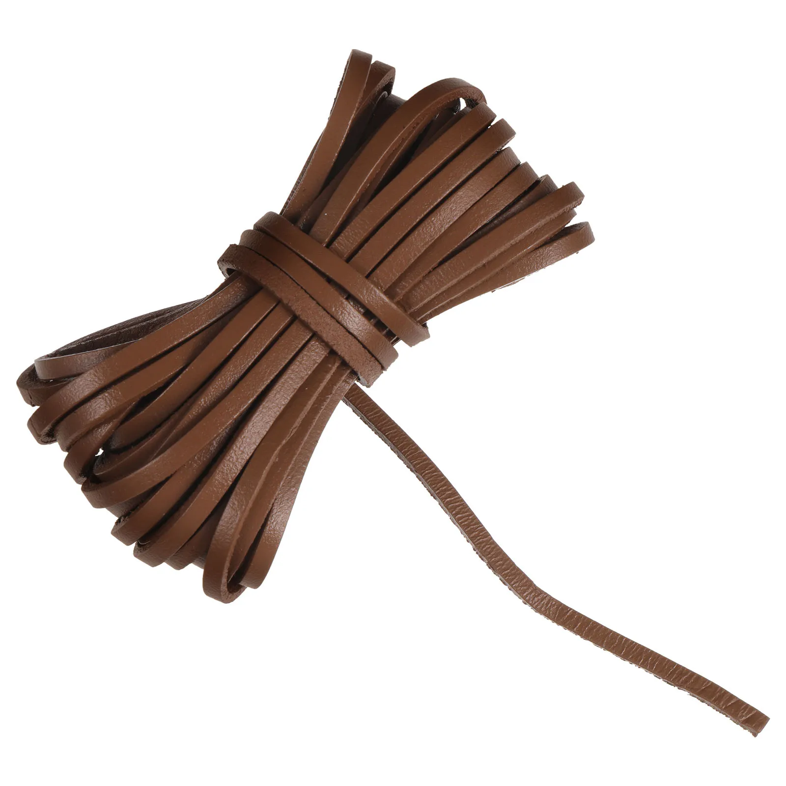 DIY Craft Ropes Jewelry Making Cowhide Rope Bracelet Necklace Weaving Strips Adjustable Size Flat Shape Long Lasting
DIY Craft Ropes Jewelry Making Cowhide Rope Bracelet Necklace Weaving Strips Adjustable Size Flat Shape Long Lasting