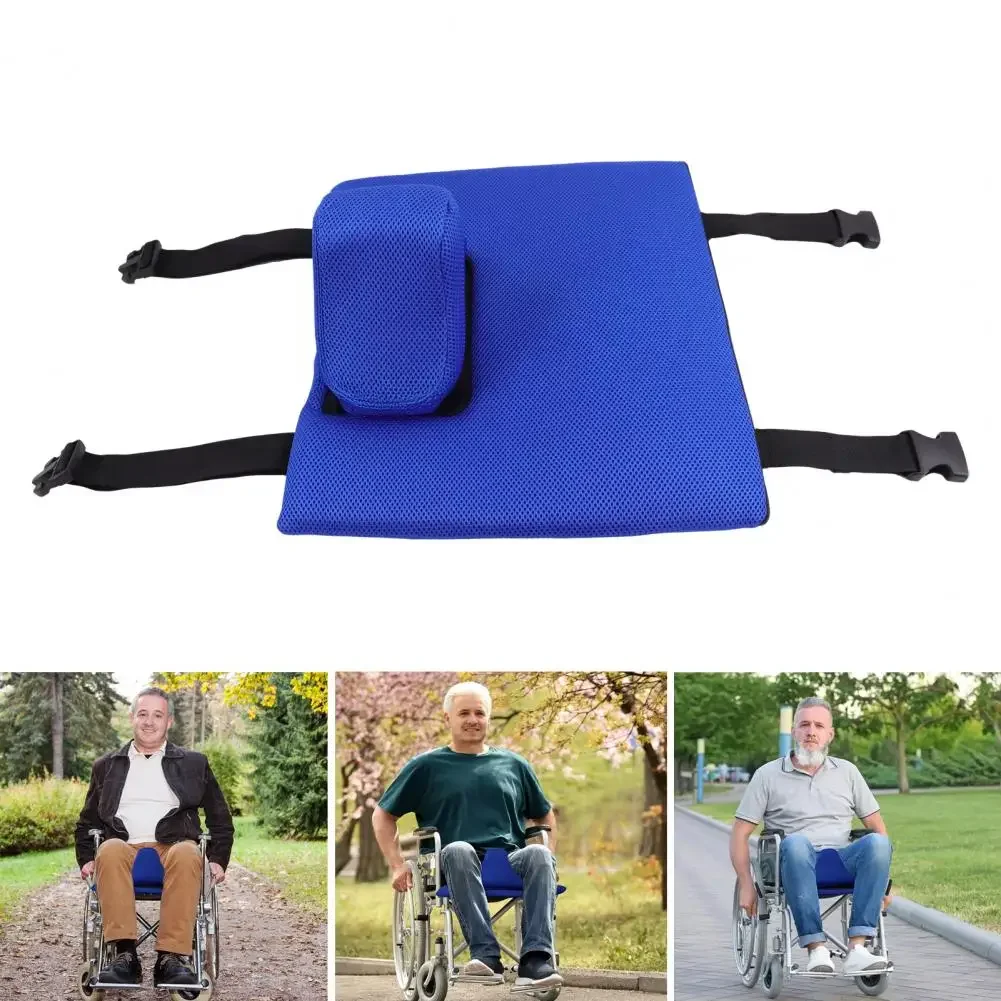 Wheelchair Cushion with Adjustable Straps Breathable Materials Relieves Pressure Improves Stability Seat Cushion
Wheelchair Cushion with Adjustable Straps Breathable Materials Relieves Pressure Improves Stability Seat Cushion