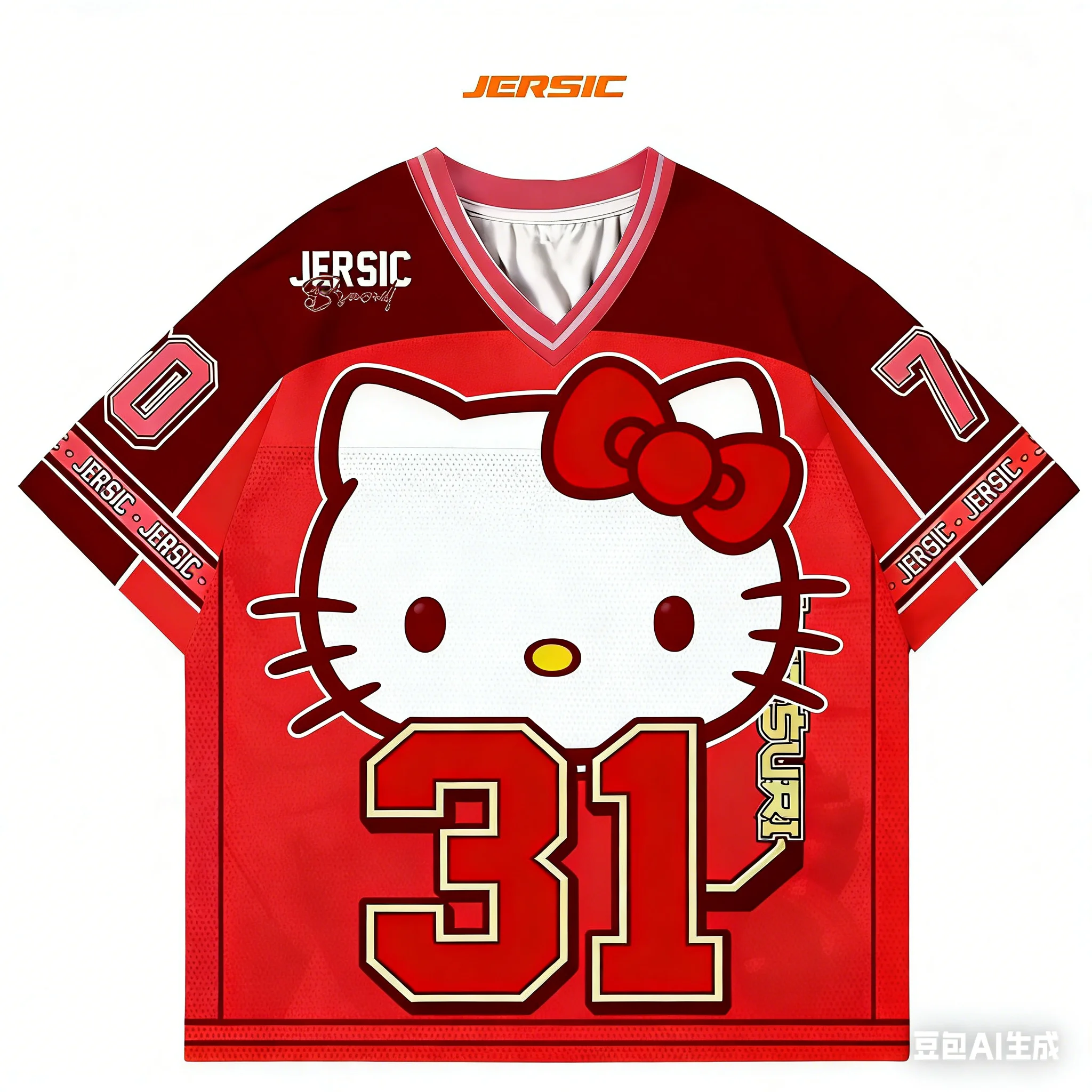 Hello Kitty Special Edition Football Jersey Casual Sport Short Sleeve Harajuku Loose Tshirt Streetwear Kids/Adults Tees
Hello Kitty Special Edition Football Jersey Casual Sport Short Sleeve Harajuku Loose Tshirt Streetwear Kids/Adults Tees