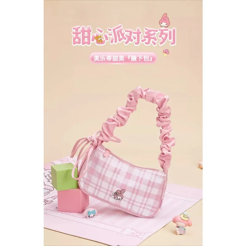 Hello Kitty Sanrio Melody Shoulder Bag Women Fashion Crossbody Handbag Compact storage, suitable for everyday items
Hello Kitty Sanrio Melody Shoulder Bag Women Fashion Crossbody Handbag Compact storage, suitable for everyday items
