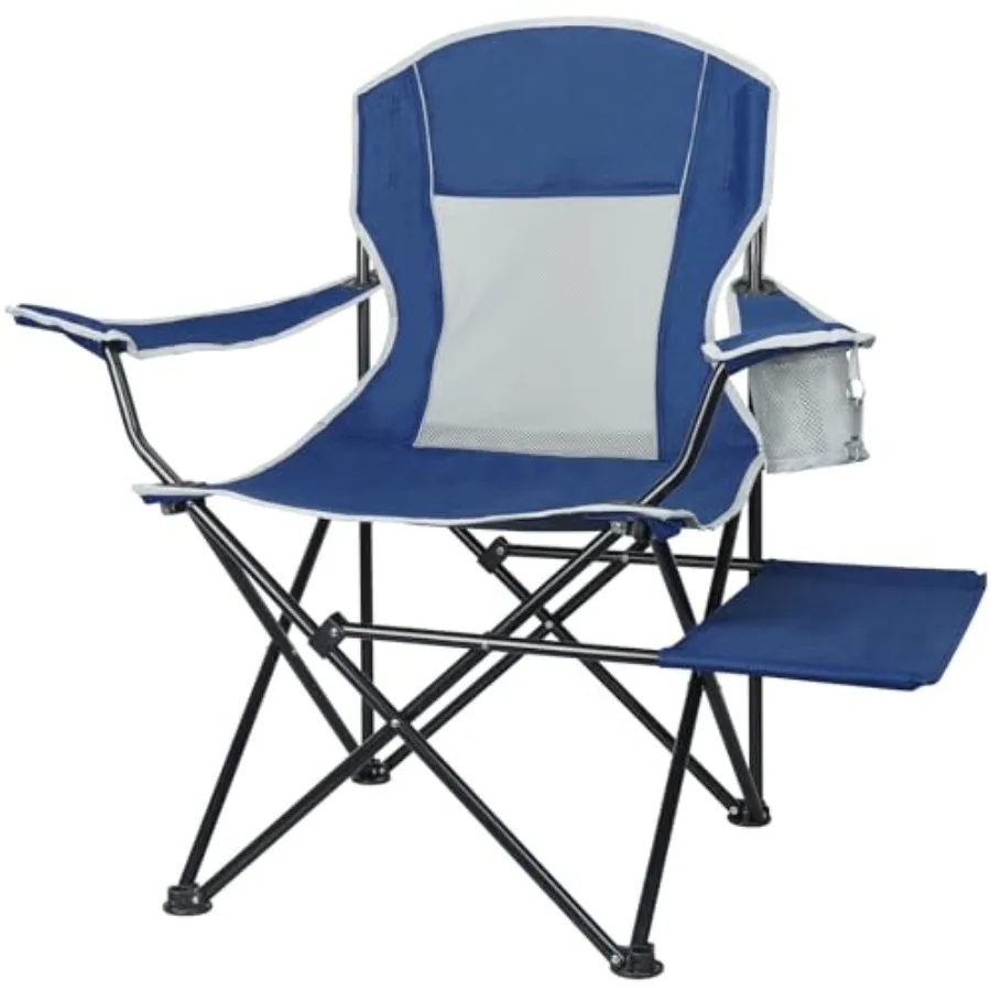 Camping Chairs 350LBS Capacity, Heavy Duty Folding Chair with Side Table, Portable Outdoor Chair with Cup Holder for Adults, Co
Camping Chairs 350LBS Capacity, Heavy Duty Folding Chair with Side Table, Portable Outdoor Chair with Cup Holder for Adults, Co