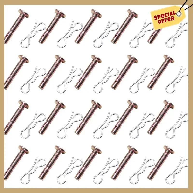 Classy-20 Sets Shear Cotter And Split Pins Kit For Snow Blower 714-04040 Shear Cotter Pin 738-04124 738-04124A
Classy-20 Sets Shear Cotter And Split Pins Kit For Snow Blower 714-04040 Shear Cotter Pin 738-04124 738-04124A