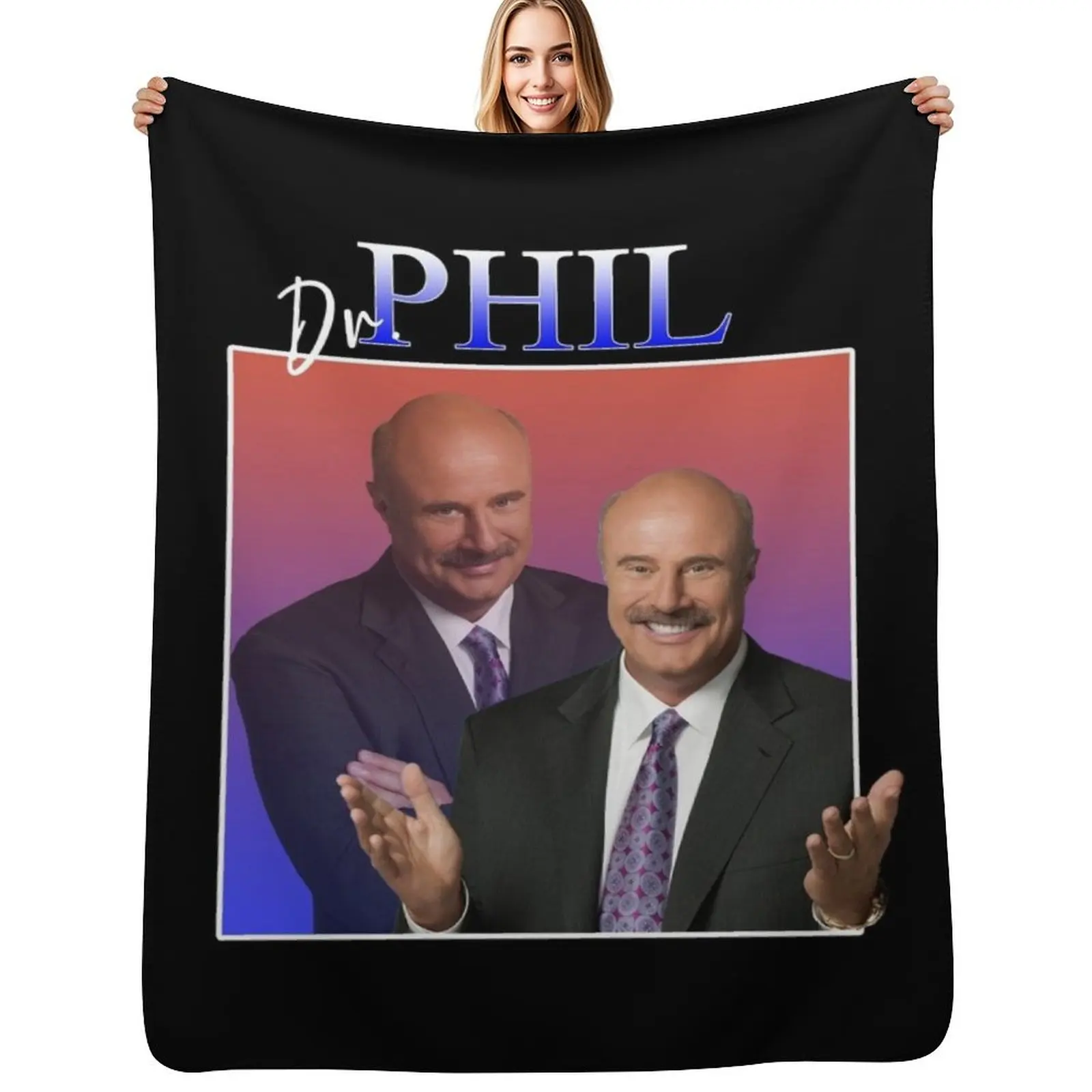 Dr. Phil 90's Retro Vintage Style Throw Blanket Soft Cozy Blanket for Pet Kids Adults
Dr. Phil 90's Retro Vintage Style Throw Blanket Soft Cozy Blanket for Pet Kids Adults