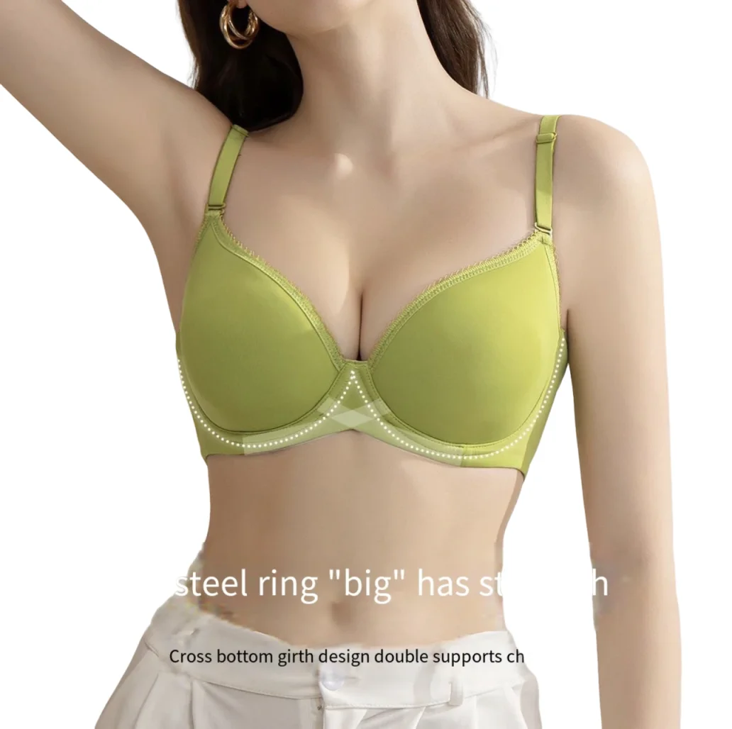 KUCLUT Large breasts, small gatherings, upper bras, women's comfortable, seamless underwear, women's plus-size bras
KUCLUT Large breasts, small gatherings, upper bras, women's comfortable, seamless underwear, women's plus-size bras