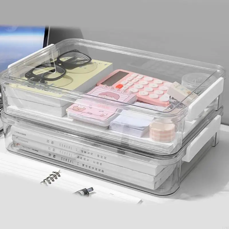 Stackable File Storage Box with Lid File Box Document Organizers Filing Box for Office School Home Documents Crafts F19E
Stackable File Storage Box with Lid File Box Document Organizers Filing Box for Office School Home Documents Crafts F19E