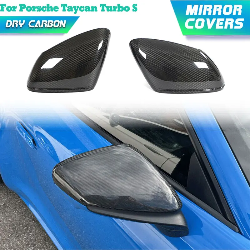 Prepreg Dry Carbon Car Rear View Mirror Covers Caps for Porsche Taycan Turbo S 2019 2020 Replacement Side Mirror Caps Shell LHD
Prepreg Dry Carbon Car Rear View Mirror Covers Caps for Porsche Taycan Turbo S 2019 2020 Replacement Side Mirror Caps Shell LHD