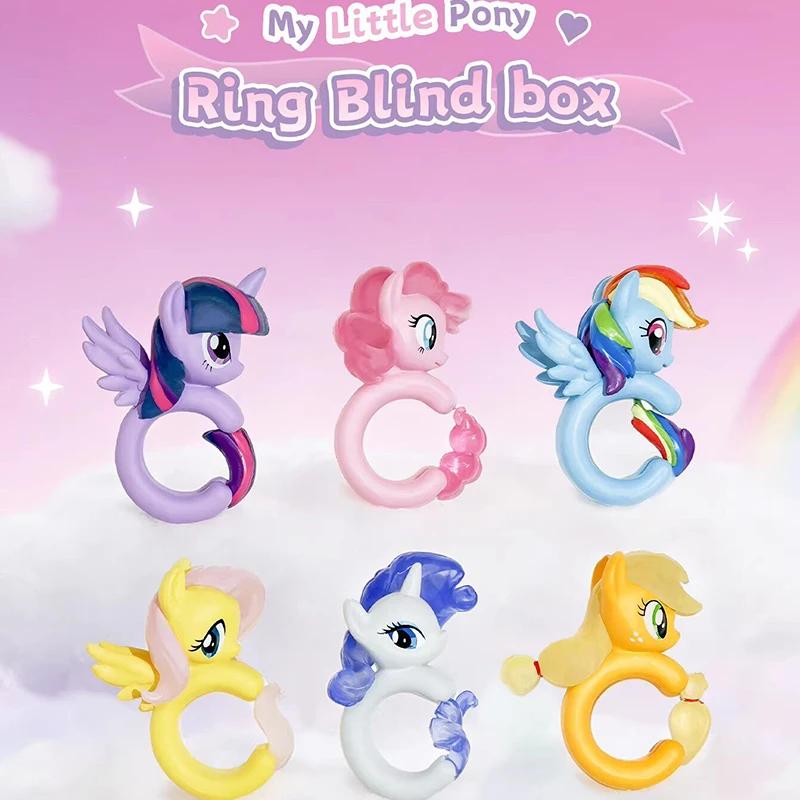 My Little Pony Secret Rings Blind Box Series Ring Figure Cute Collectible Wearable Accessory Official Genuine Birthday Gift
My Little Pony Secret Rings Blind Box Series Ring Figure Cute Collectible Wearable Accessory Official Genuine Birthday Gift