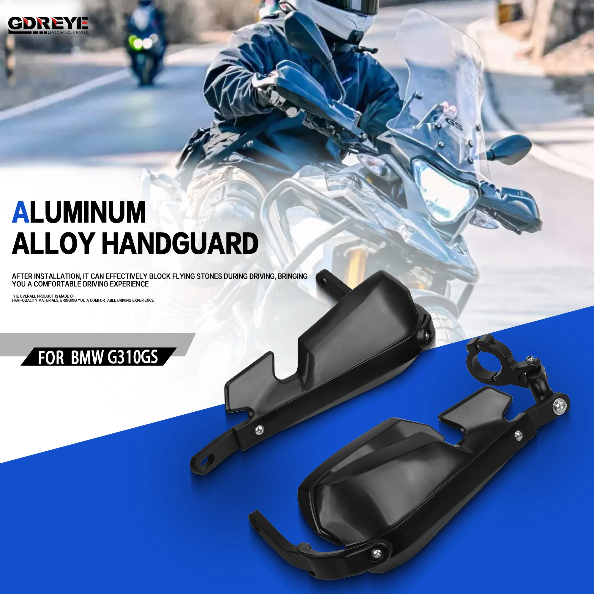 For BMW G310GS G310R 2016-2024 Aluminum Alloy Handguards Motorcycle G310 GS Hand Guard Protector Windshield Handlebar Guards
For BMW G310GS G310R 2016-2024 Aluminum Alloy Handguards Motorcycle G310 GS Hand Guard Protector Windshield Handlebar Guards