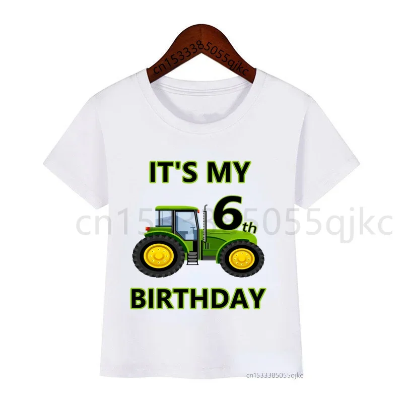 Car birthday number printing T-shirt boys and girls No. 1-10 children's birthday T-shirt funny cute gift T-shirt
Car birthday number printing T-shirt boys and girls No. 1-10 children's birthday T-shirt funny cute gift T-shirt