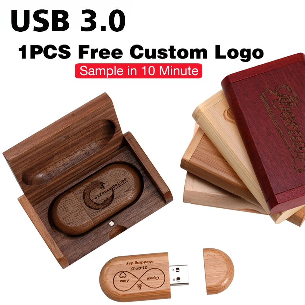 USB 3.0 Free LOGO customized wooden usb + Box Personal LOGO pen drive 8GB 16GB 32GB usb Flash Drive pendrive Memory stick
USB 3.0 Free LOGO customized wooden usb + Box Personal LOGO pen drive 8GB 16GB 32GB usb Flash Drive pendrive Memory stick