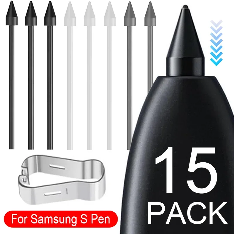Сенсорный стилус S, сменные наконечники с зажимом для Samsung Galaxy S24 S24Ultra Tab S9 S9U S9FE S, металлические запасные наконечники для карандашей
Сенсорный стилус S, сменные наконечники с зажимом для Samsung Galaxy S24 S24Ultra Tab S9 S9U S9FE S, металлические запасные наконечники для карандашей