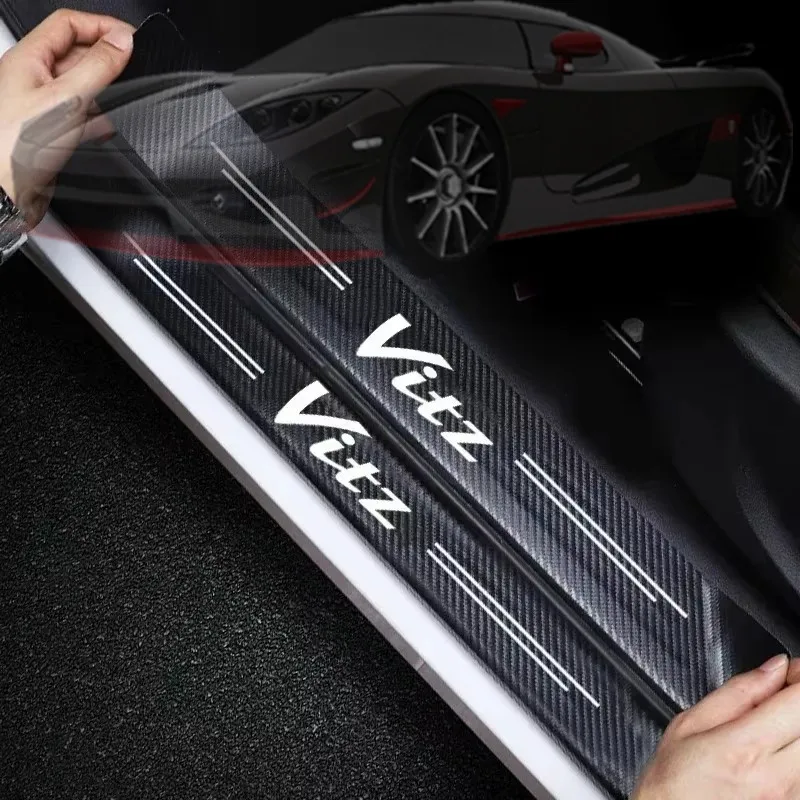 Car Door Sill Protective Sticker Rear Trunk Bumper Threshold Decals for Toyota VITZ Logo 2021 2020 2019 2018 2017 Accessories
Car Door Sill Protective Sticker Rear Trunk Bumper Threshold Decals for Toyota VITZ Logo 2021 2020 2019 2018 2017 Accessories