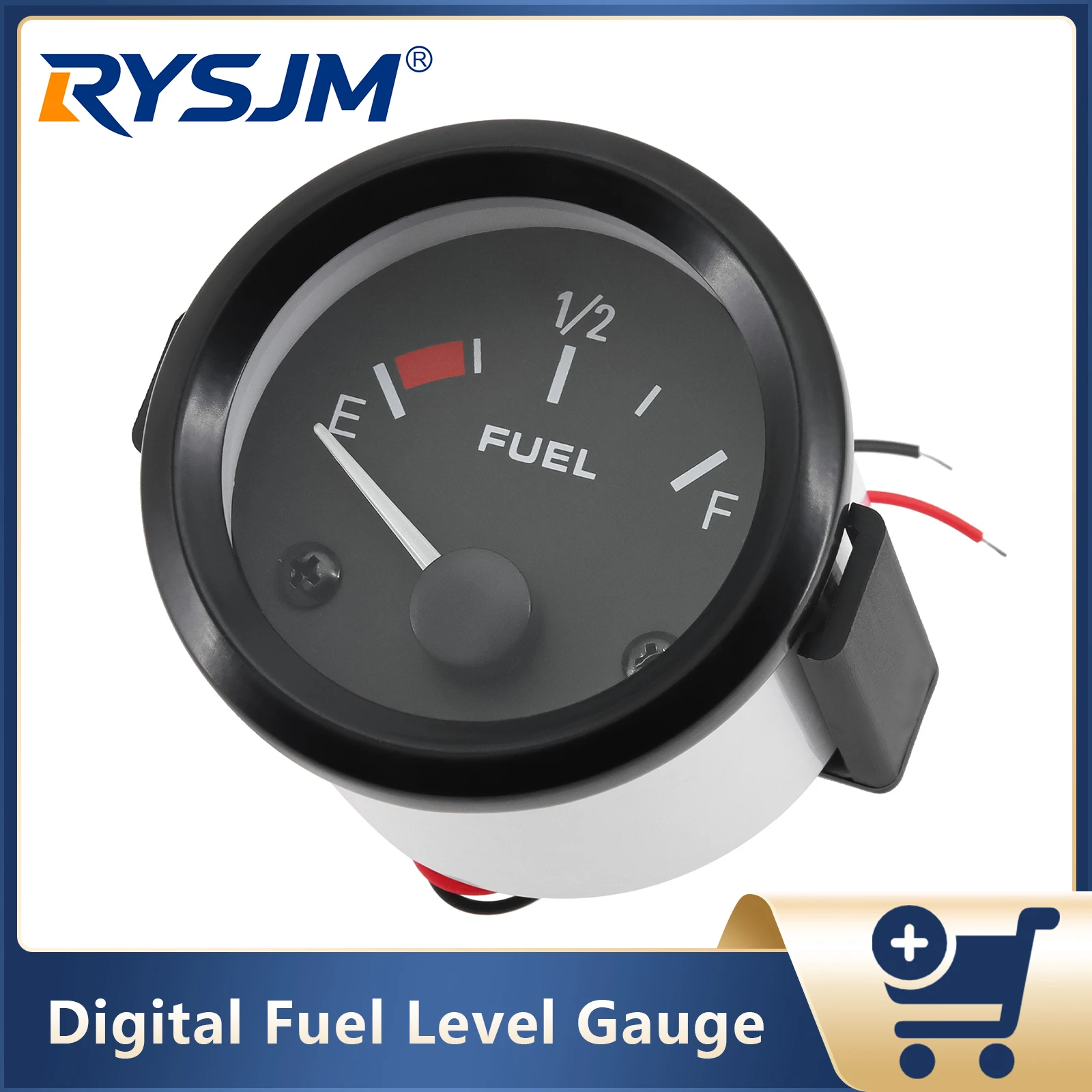 2" 52mm 240-33 ohm Fuel Level Gauge Fuel Gauge Sensor Fuel Float Level Meter With LED Light For 12V Car Auto Fuel Indicator
2" 52mm 240-33 ohm Fuel Level Gauge Fuel Gauge Sensor Fuel Float Level Meter With LED Light For 12V Car Auto Fuel Indicator