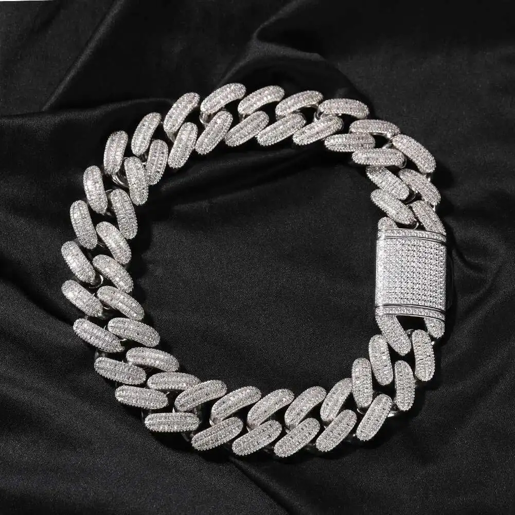 Iced Out 26mm Chunky Cuban Link Chain Jewelry 18k Gold Hip Hop Jewlery Big Miami Cuban Necklace for Men
Iced Out 26mm Chunky Cuban Link Chain Jewelry 18k Gold Hip Hop Jewlery Big Miami Cuban Necklace for Men