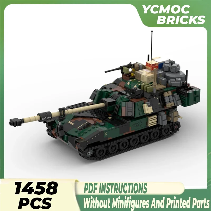 Military Model Moc Building Bricks M109A6 Nato Paladin Tank Technology Modular Blocks Gifts Christmas Toys DIY Sets Assembly
Military Model Moc Building Bricks M109A6 Nato Paladin Tank Technology Modular Blocks Gifts Christmas Toys DIY Sets Assembly