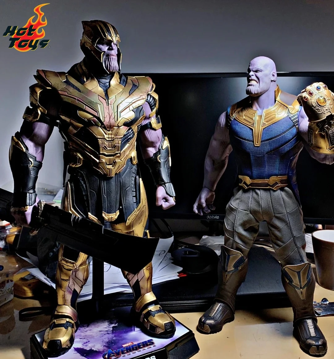 In Stock Hot Toys HT MMS529 1/6 Marvel Avengers 4 Thanos 2.0 3.0 4.0 Action Figure 12inch Full Set Model Toys Ornament Gifts
In Stock Hot Toys HT MMS529 1/6 Marvel Avengers 4 Thanos 2.0 3.0 4.0 Action Figure 12inch Full Set Model Toys Ornament Gifts