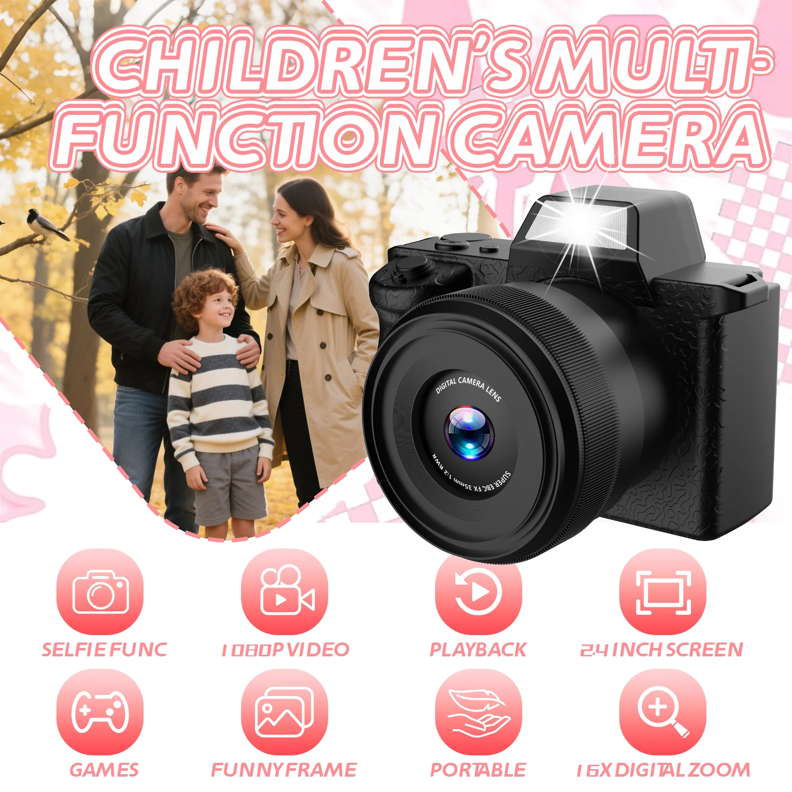Цифровая детская камера для фотосъемки с принтером, портативная термопринтерная камера для мгновенной печати фотографий, детская камера с экраном 1080pHD, видео, игрушка, подарок
Цифровая детская камера для фотосъемки с принтером, портативная термопринтерная камера для мгновенной печати фотографий, детская камера с экраном 1080pHD, видео, игрушка, подарок