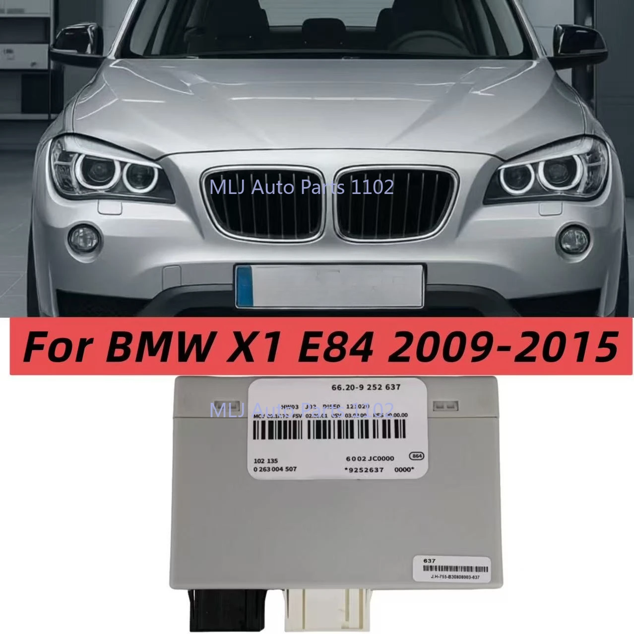 Car PDC Park Distance Control Module 66209252637 For BMW X1 E84 2009-2015 2Plug Parking Control Unit
Car PDC Park Distance Control Module 66209252637 For BMW X1 E84 2009-2015 2Plug Parking Control Unit