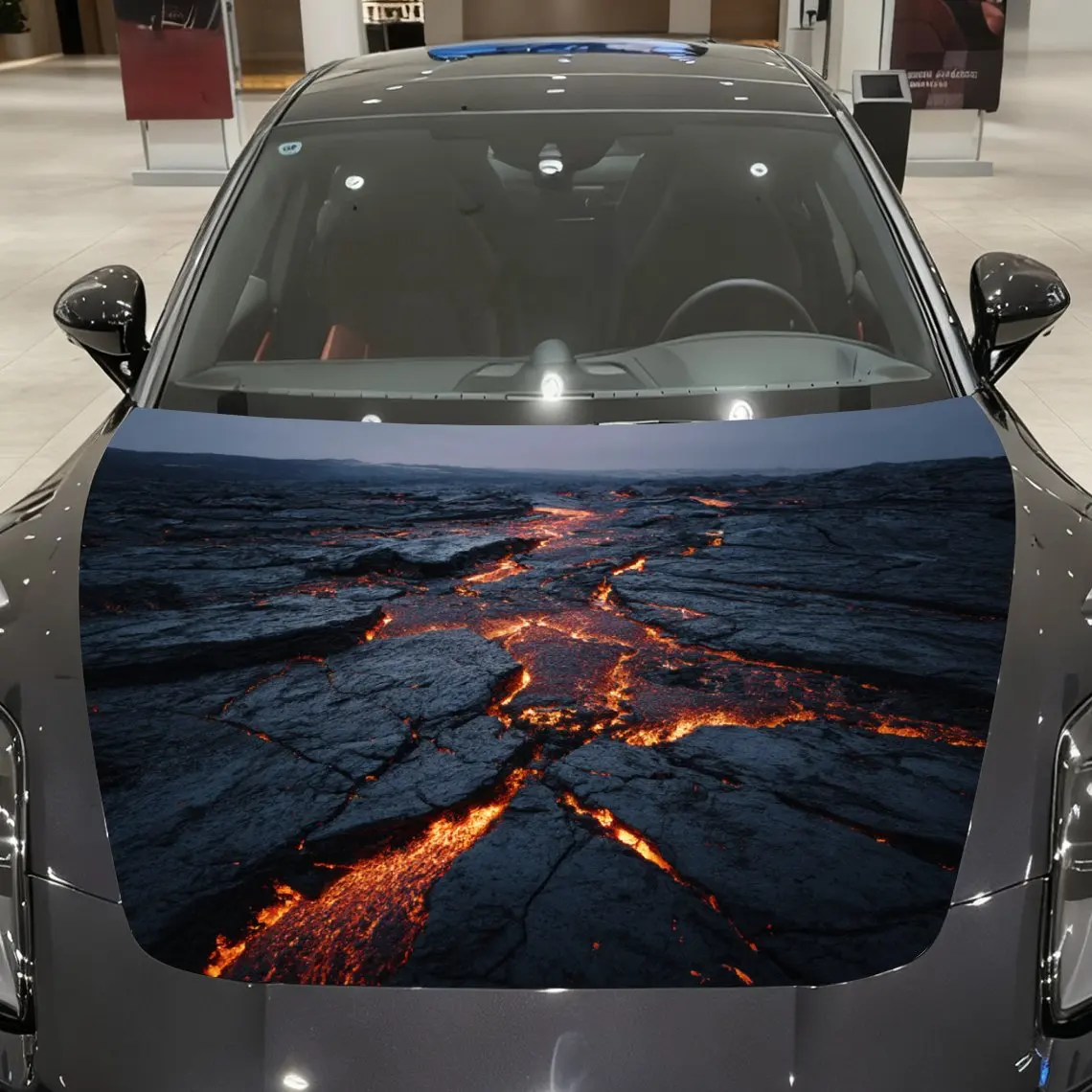 Volcanic Lava Car Wrap - Durable PVC Vinyl, Fits Most Vehicles, Hood Protector Film, Majestic & Powerful Design, Ideal Gift For
Volcanic Lava Car Wrap - Durable PVC Vinyl, Fits Most Vehicles, Hood Protector Film, Majestic & Powerful Design, Ideal Gift For