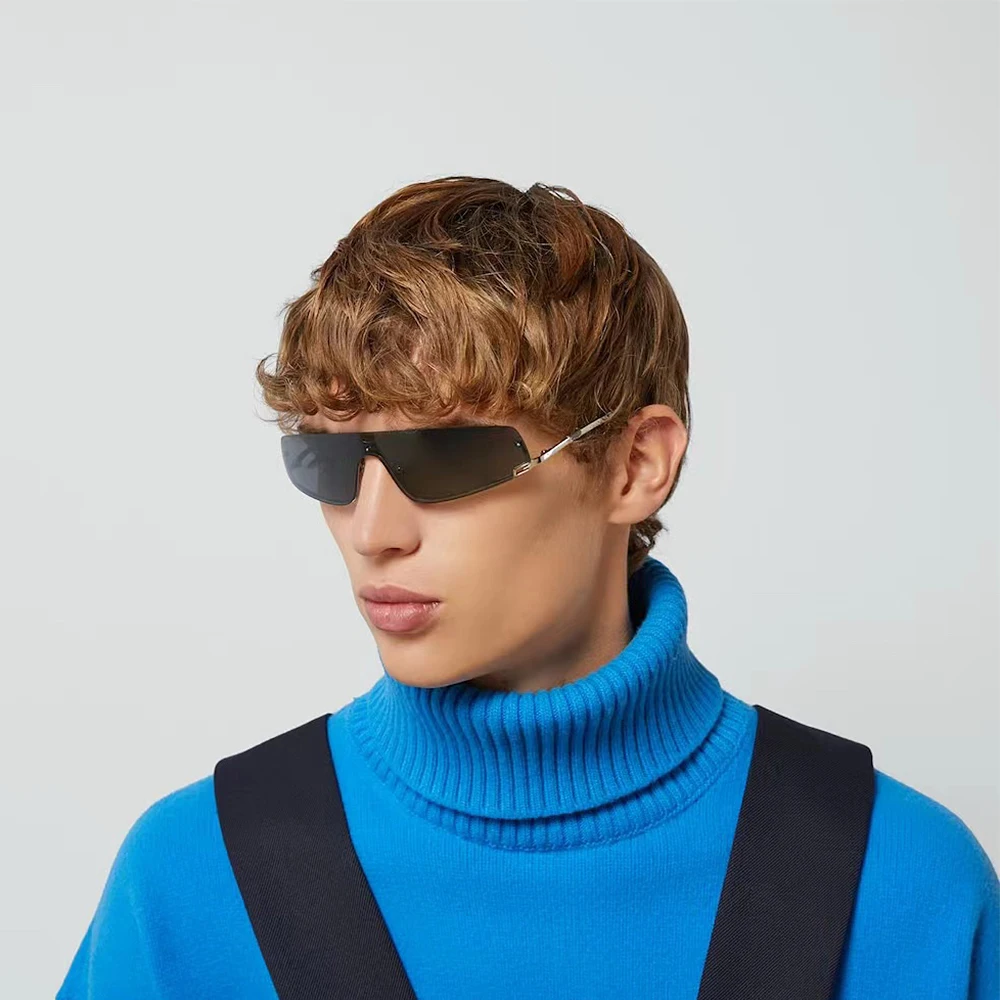 Luxury Band Fashion Design Goggle Style Sunglasses For Men and Women Gradient Lenses Model Alloy with Acetate Frame 
Luxury Band Fashion Design Goggle Style Sunglasses For Men and Women Gradient Lenses Model Alloy with Acetate Frame