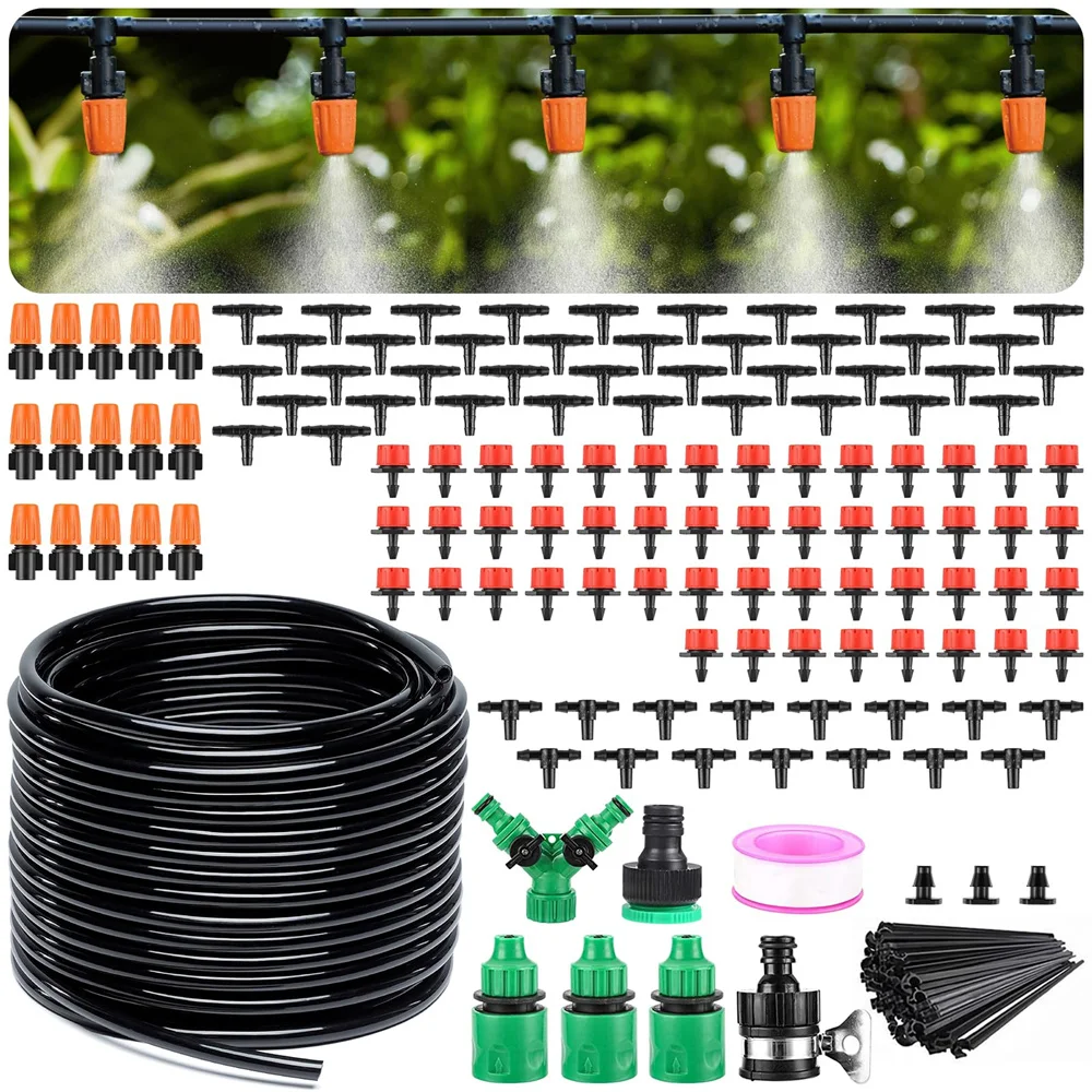 Garden Watering System 50M Drip Irrigation System Kits 4/7mm Blank Distribution Tubing Hose Automatic Irrigation Equipment
Garden Watering System 50M Drip Irrigation System Kits 4/7mm Blank Distribution Tubing Hose Automatic Irrigation Equipment