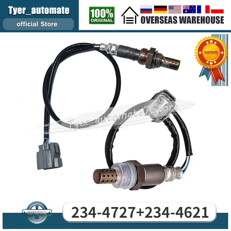 2Pcs Upstream & Downstream Oxygen Sensor O2 Sensor Lambda Sensor 234-4727 234-4621 For Honda Accord Acura CL Acura TL
2Pcs Upstream & Downstream Oxygen Sensor O2 Sensor Lambda Sensor 234-4727 234-4621 For Honda Accord Acura CL Acura TL