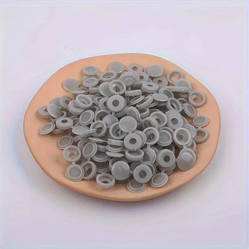 50PCS/Bag Practical Hinged Plastic Screw Fold Snap Protective Cap Button Nuts Cover Bolts Protect Furniture Decor 2026
50PCS/Bag Practical Hinged Plastic Screw Fold Snap Protective Cap Button Nuts Cover Bolts Protect Furniture Decor 2026