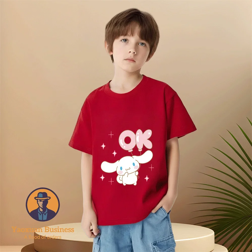 2026 Cinnamon Colorful Anime Print Round Neck Pure Cotton Tee Boys Girls Versatile Daily Outfit
2026 Cinnamon Colorful Anime Print Round Neck Pure Cotton Tee Boys Girls Versatile Daily Outfit