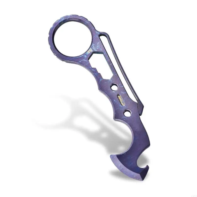 Titaniums Alloys Crowbars Wrench Pocket Bottles Opener Back Clip Outdoor Camping Prys Bar Portable Survival MultiTool
Titaniums Alloys Crowbars Wrench Pocket Bottles Opener Back Clip Outdoor Camping Prys Bar Portable Survival MultiTool