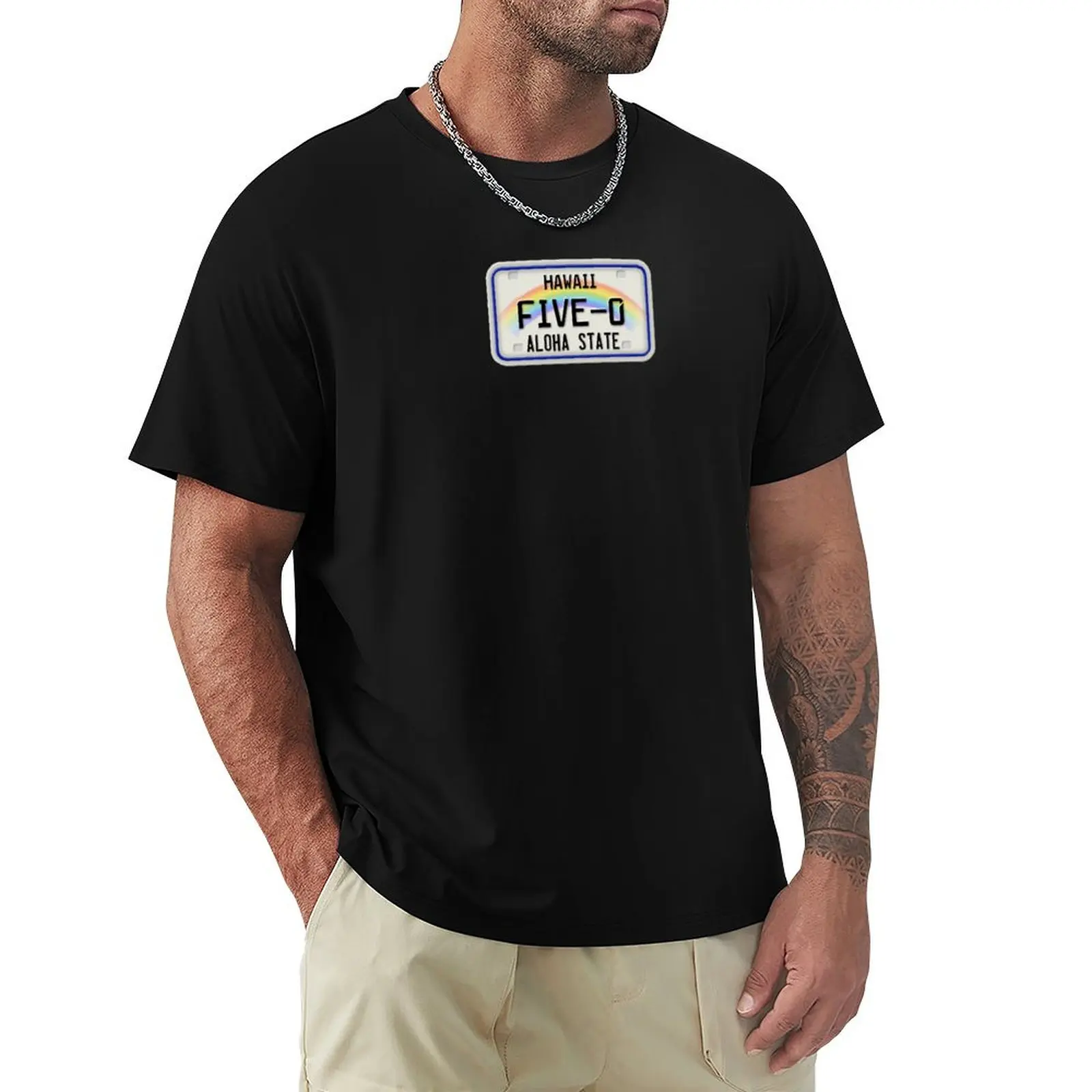Rebooted Hawaii 5-0 License Plate Design T-Shirt High Elasticity Sports T-Shirt
Rebooted Hawaii 5-0 License Plate Design T-Shirt High Elasticity Sports T-Shirt