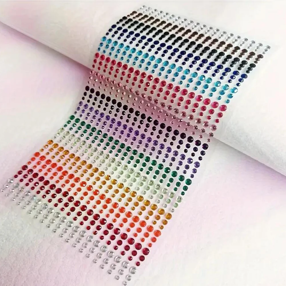 Multi-Color Facial Jewel Tattoo Stickers, 900 Pieces 3/4/5mm Mix Round Crystal Eye Gems, Stick-On Rhinestone Stickers for Halloween Festival Bridal Party DIY Makeup
Multi-Color Facial Jewel Tattoo Stickers, 900 Pieces 3/4/5mm Mix Round Crystal Eye Gems, Stick-On Rhinestone Stickers for Halloween Festival Bridal Party DIY Makeup