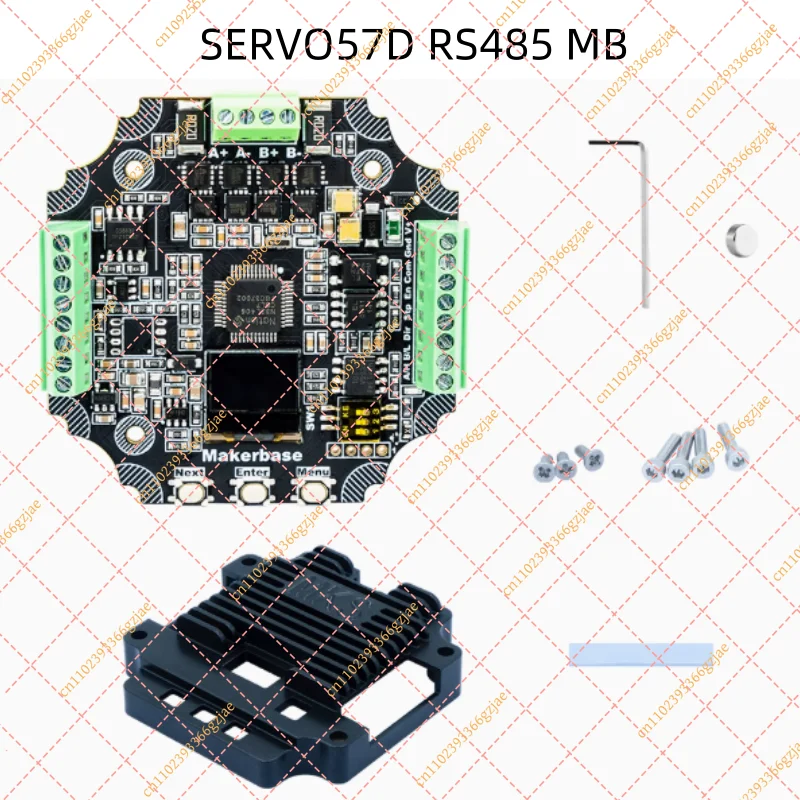 MKS SERVO57D PCBA NEMA23 closed loop stepper motor Driver CNC 3d printer for Gen_L FOC quiet and efficient
MKS SERVO57D PCBA NEMA23 closed loop stepper motor Driver CNC 3d printer for Gen_L FOC quiet and efficient