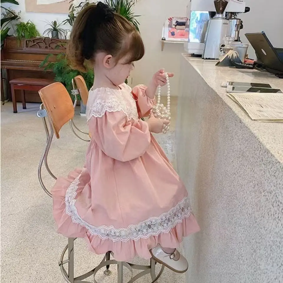 Toddler Girl Clothes 2025 Spring Autumn Long Sleeve Girl Princess Dress New Sweet Korean Style Lace Dress Christmas Dress Girl
Toddler Girl Clothes 2025 Spring Autumn Long Sleeve Girl Princess Dress New Sweet Korean Style Lace Dress Christmas Dress Girl