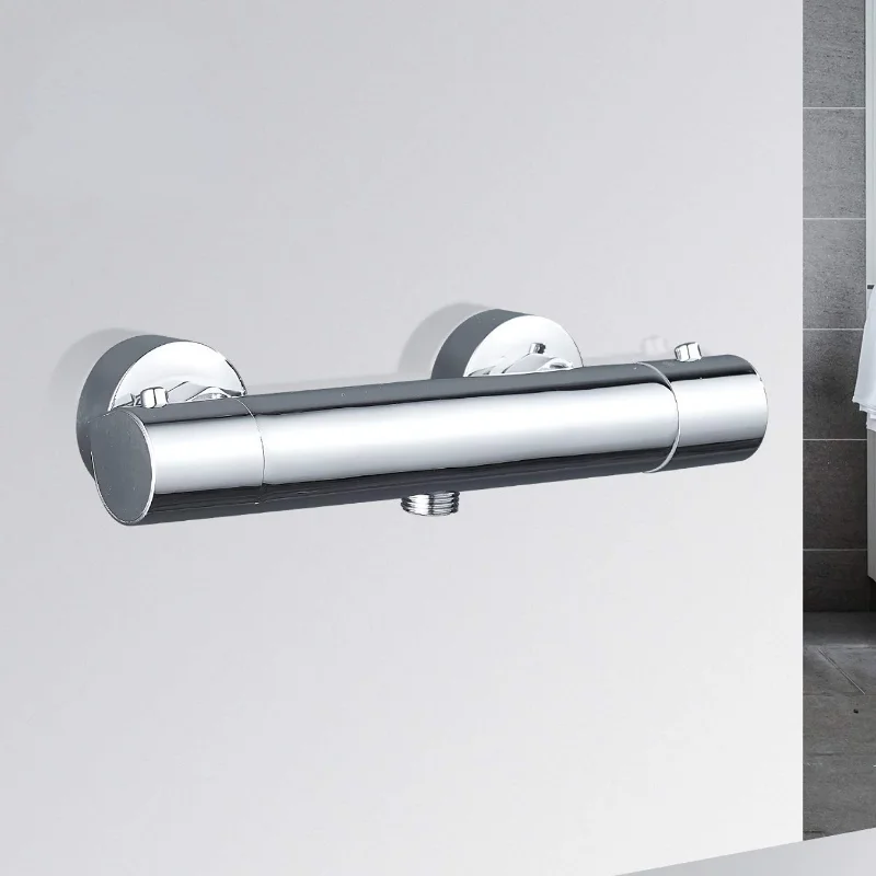 Thermostatic Shower Bathtub Faucets Bathroom Mixer Tap Brass Mixing Valve Faucet
Thermostatic Shower Bathtub Faucets Bathroom Mixer Tap Brass Mixing Valve Faucet