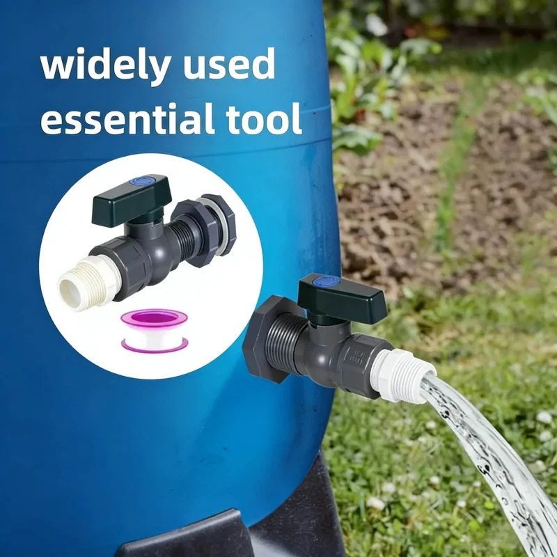 Rainwater Bucket Accessories Set Gardening Irrigation Internal Connection ToolPVCDrain adapter1-2Set
Rainwater Bucket Accessories Set Gardening Irrigation Internal Connection ToolPVCDrain adapter1-2Set