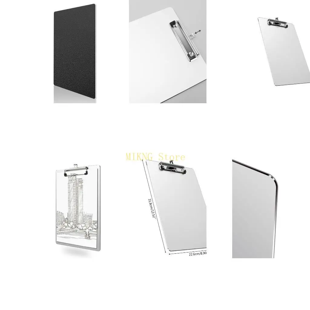 Доска для письма из алюминиевого сплава А4, противоскользящая папка, держатель для бумаги из ДВП, офисные школьные канцелярские
Доска для письма из алюминиевого сплава А4, противоскользящая папка, держатель для бумаги из ДВП, офисные школьные канцелярские