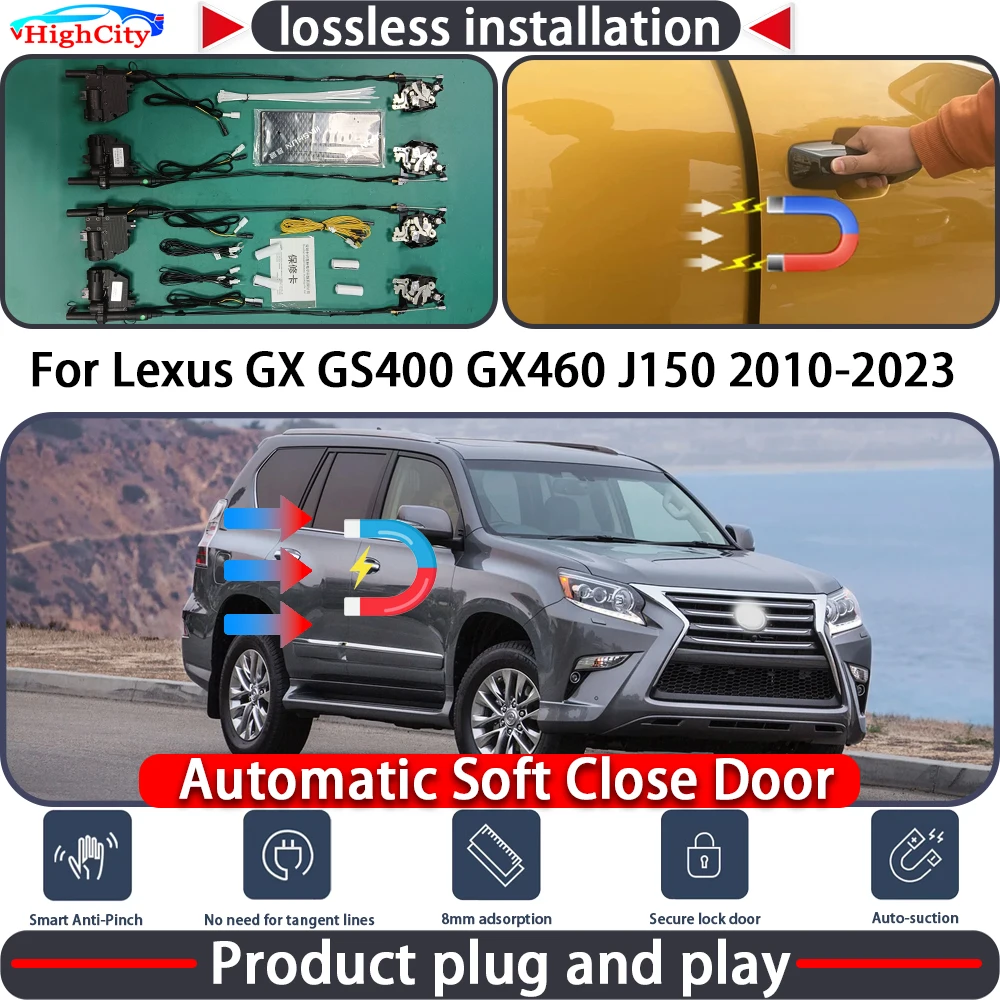 HighCity Electric Closing Door Lock Actuator for Lexus GX GS400 GX460 J150 2010-2023 Soft Close Power Latch System Auto Pull
HighCity Electric Closing Door Lock Actuator for Lexus GX GS400 GX460 J150 2010-2023 Soft Close Power Latch System Auto Pull