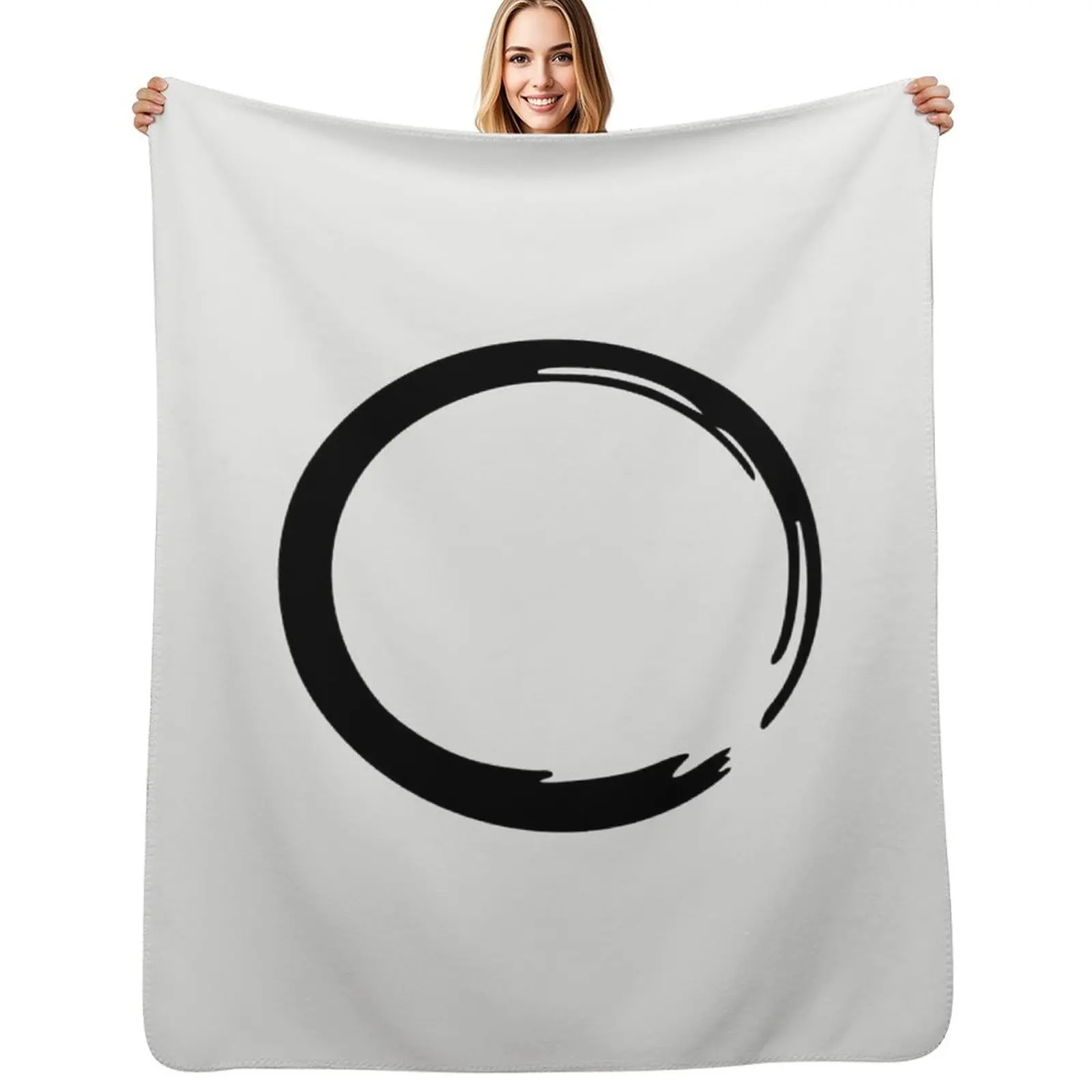 Enso Zen Circle of Enlightenment, Meditation, Buddha, Buddhism, Japan Throw Blanket Warm Flannel Blanket for Couch Chair Bedroom
Enso Zen Circle of Enlightenment, Meditation, Buddha, Buddhism, Japan Throw Blanket Warm Flannel Blanket for Couch Chair Bedroom