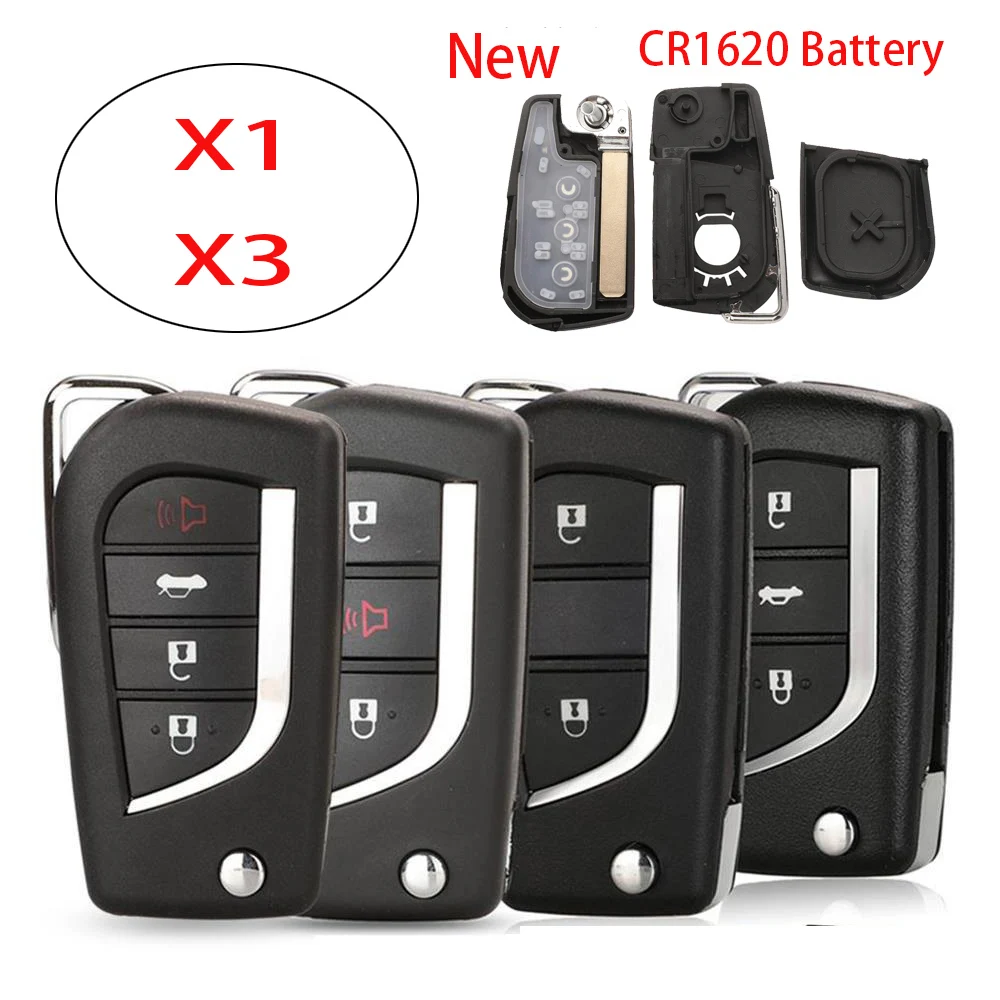 jinyuqin X1 X3 NEW Folding Remote Key Shell Case CR2016 Holder for Toyota Levin Camry Reiz Highlander Corolla VA2 Toy48 Toy43
jinyuqin X1 X3 NEW Folding Remote Key Shell Case CR2016 Holder for Toyota Levin Camry Reiz Highlander Corolla VA2 Toy48 Toy43