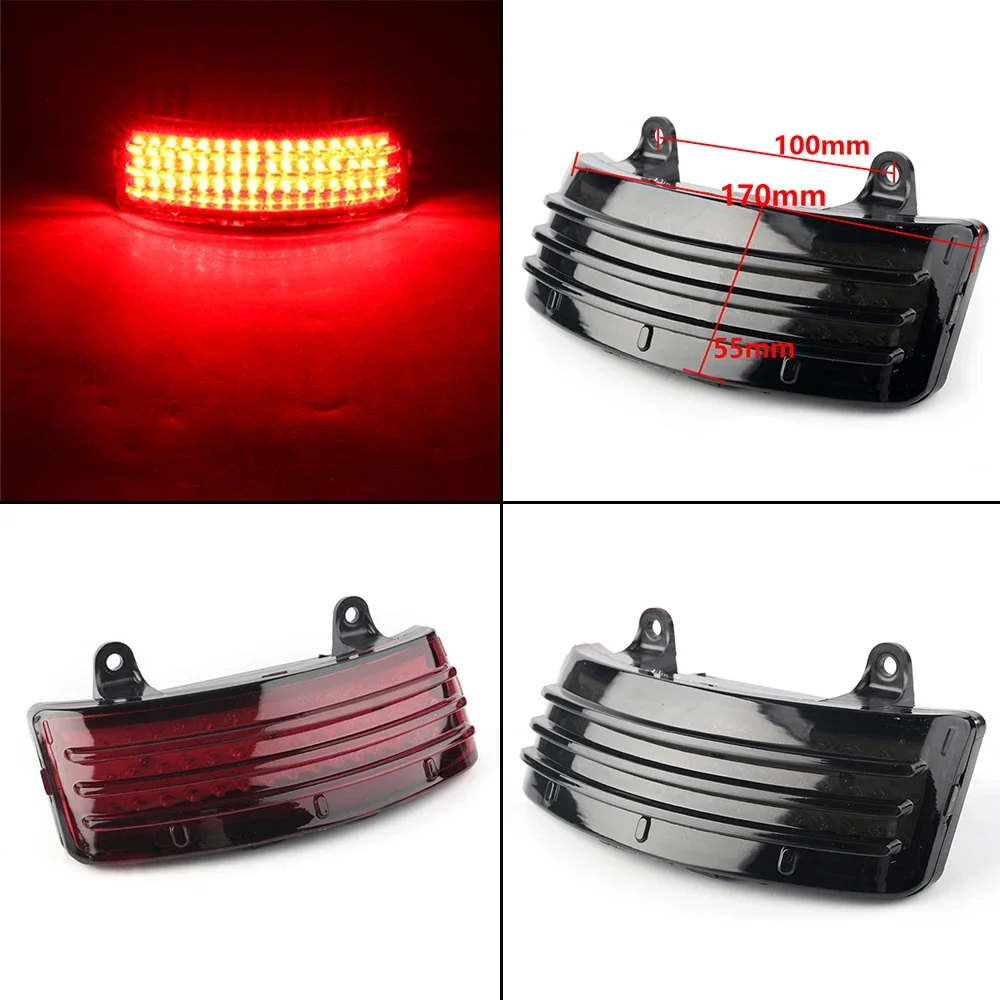 For Harley Touring Street Road Glide 2014-2019 Motorcycle Rear Fender Tip Light Tri-Bar LED Rear Tail Brake Turn Signal Light
For Harley Touring Street Road Glide 2014-2019 Motorcycle Rear Fender Tip Light Tri-Bar LED Rear Tail Brake Turn Signal Light