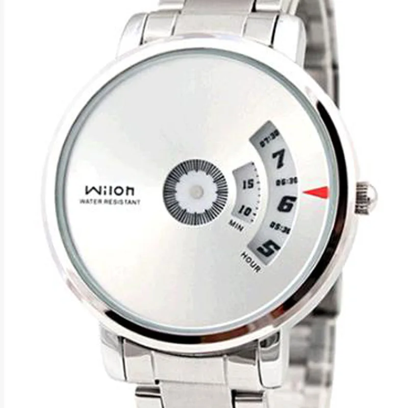 Fashion Top Brand WristWrist Full Stainless Steel Turntable Dial Quartz Sports Watches dizzy mens watches relogio masculino
Fashion Top Brand WristWrist Full Stainless Steel Turntable Dial Quartz Sports Watches dizzy mens watches relogio masculino