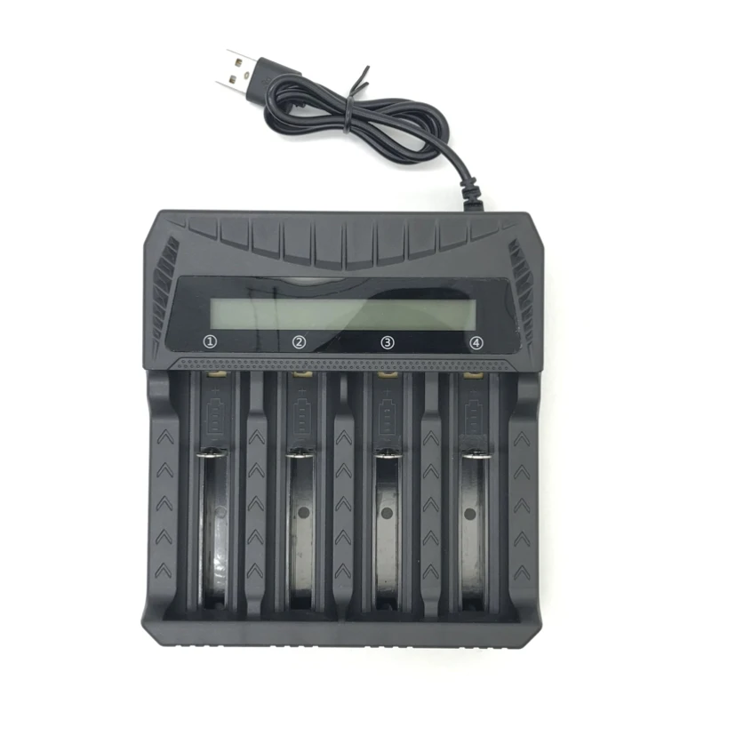 4slot Smart Charger Fast Charging Display Voltage and Charge Level for 18650 Rechargeable Batteries with LCD Display Intelligent
4slot Smart Charger Fast Charging Display Voltage and Charge Level for 18650 Rechargeable Batteries with LCD Display Intelligent