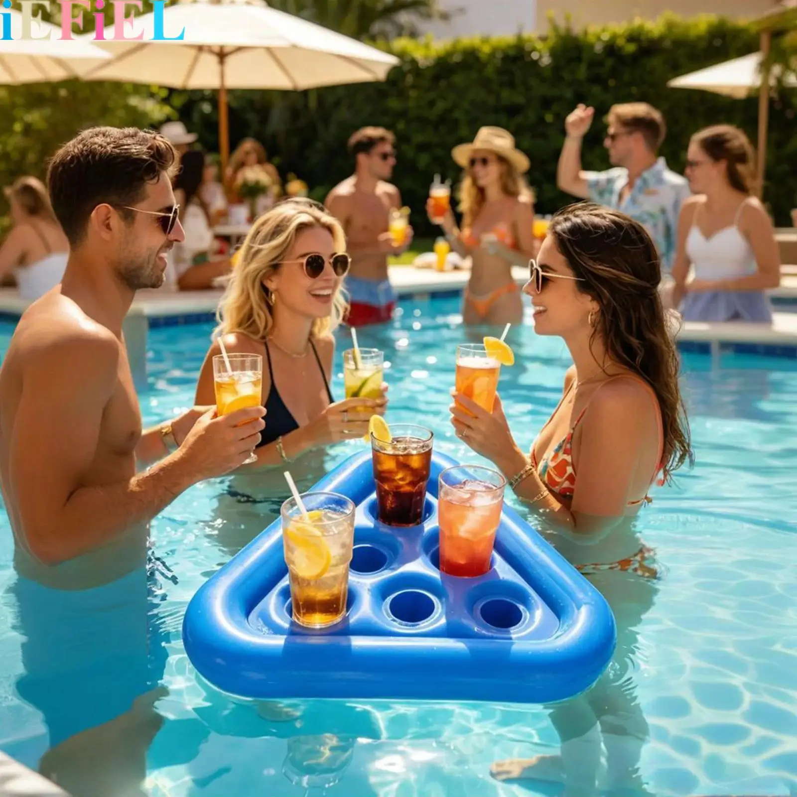 Inflatable Water Cup Mat Triangular Six-hole Beer Holder Various Drinks Holder Safe And Airtight for Pool Party Throwing Game
Inflatable Water Cup Mat Triangular Six-hole Beer Holder Various Drinks Holder Safe And Airtight for Pool Party Throwing Game