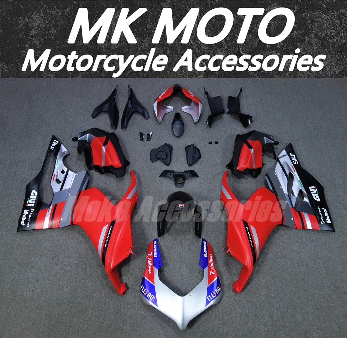 Moke moto Fairings Kit Fit For Panigale v2 2020 2021 2022 2023 2024 Bodywork Set Abs High Quality Injection Silver Blue Red New
Moke moto Fairings Kit Fit For Panigale v2 2020 2021 2022 2023 2024 Bodywork Set Abs High Quality Injection Silver Blue Red New