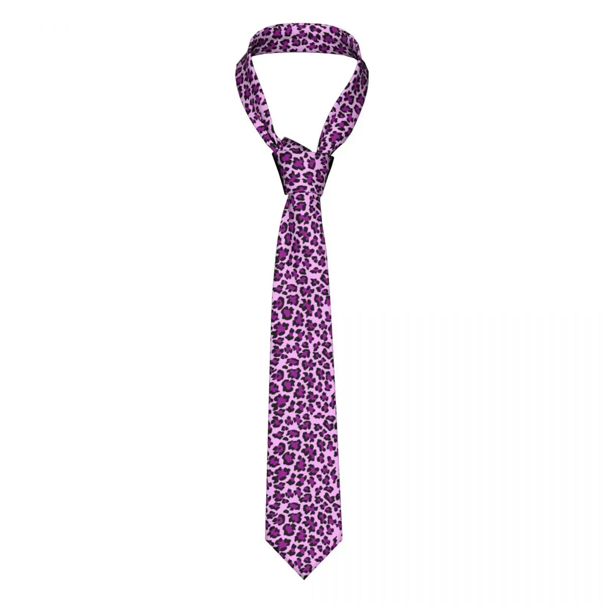 Fashion Cute Purple Leopard Print Neck Ties Men's Custom Silk Animal Seamless Necktie for Office Gravatas
Fashion Cute Purple Leopard Print Neck Ties Men's Custom Silk Animal Seamless Necktie for Office Gravatas