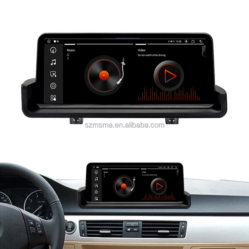Autoradio 10.25" Android 11 Car Radio GPS Android Car Player CCC/CIC/NBT System Support SWC 4G for E90 E91 E92 E93 2005-2012
Autoradio 10.25" Android 11 Car Radio GPS Android Car Player CCC/CIC/NBT System Support SWC 4G for E90 E91 E92 E93 2005-2012