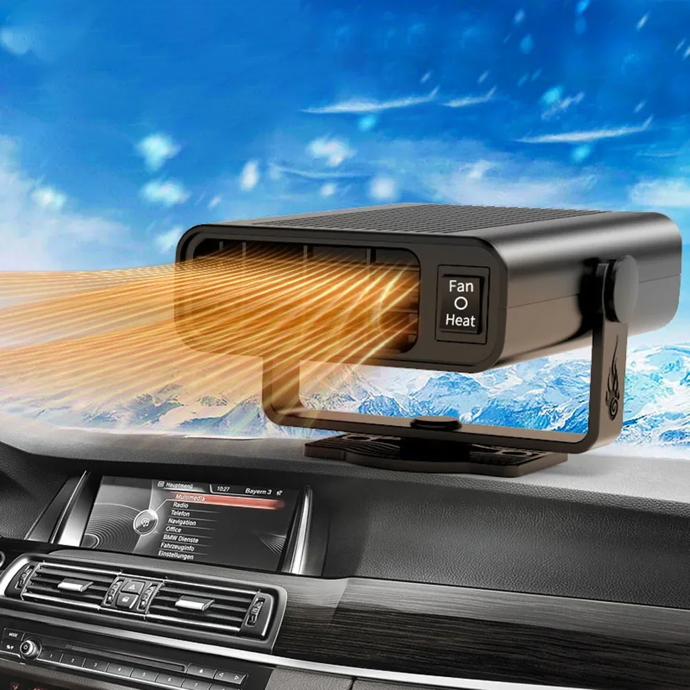 120W Car Heater Fan Defroster Demister 12V Portable Heater For Car Truck For Cooling Heating Defrosting Defogging Purification
120W Car Heater Fan Defroster Demister 12V Portable Heater For Car Truck For Cooling Heating Defrosting Defogging Purification