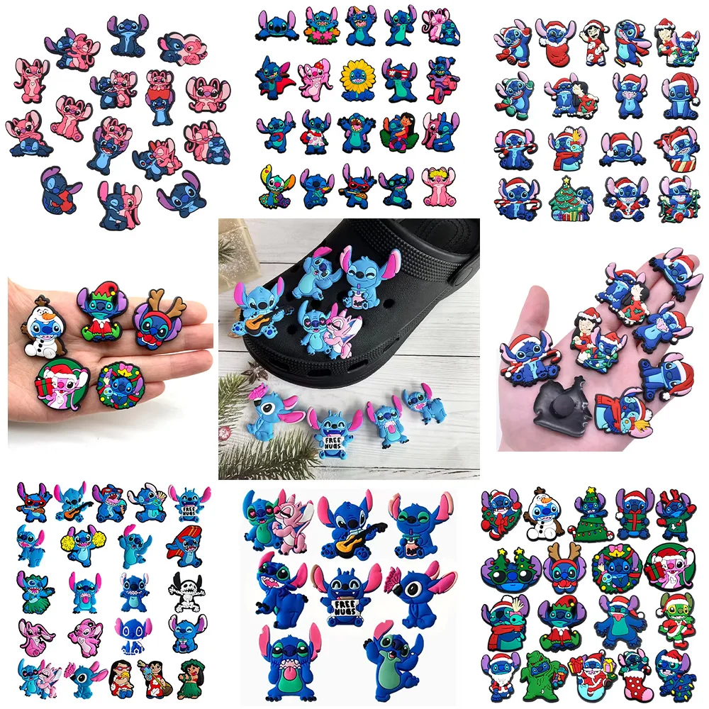 8-22pcs Disney Stitch Series Shoes Charms Decoration Accessories Fashion Boys Sandals Shoe Buckle DIY Wrist Strap Buckle
8-22pcs Disney Stitch Series Shoes Charms Decoration Accessories Fashion Boys Sandals Shoe Buckle DIY Wrist Strap Buckle