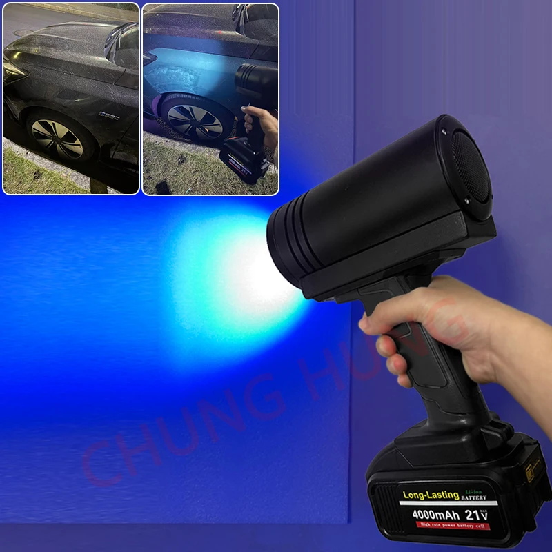 Handheld rechargeable 365nm UV lamp suitable for detecting scratches and damaged areas on car paint surface LED UV lamp with bla
Handheld rechargeable 365nm UV lamp suitable for detecting scratches and damaged areas on car paint surface LED UV lamp with bla