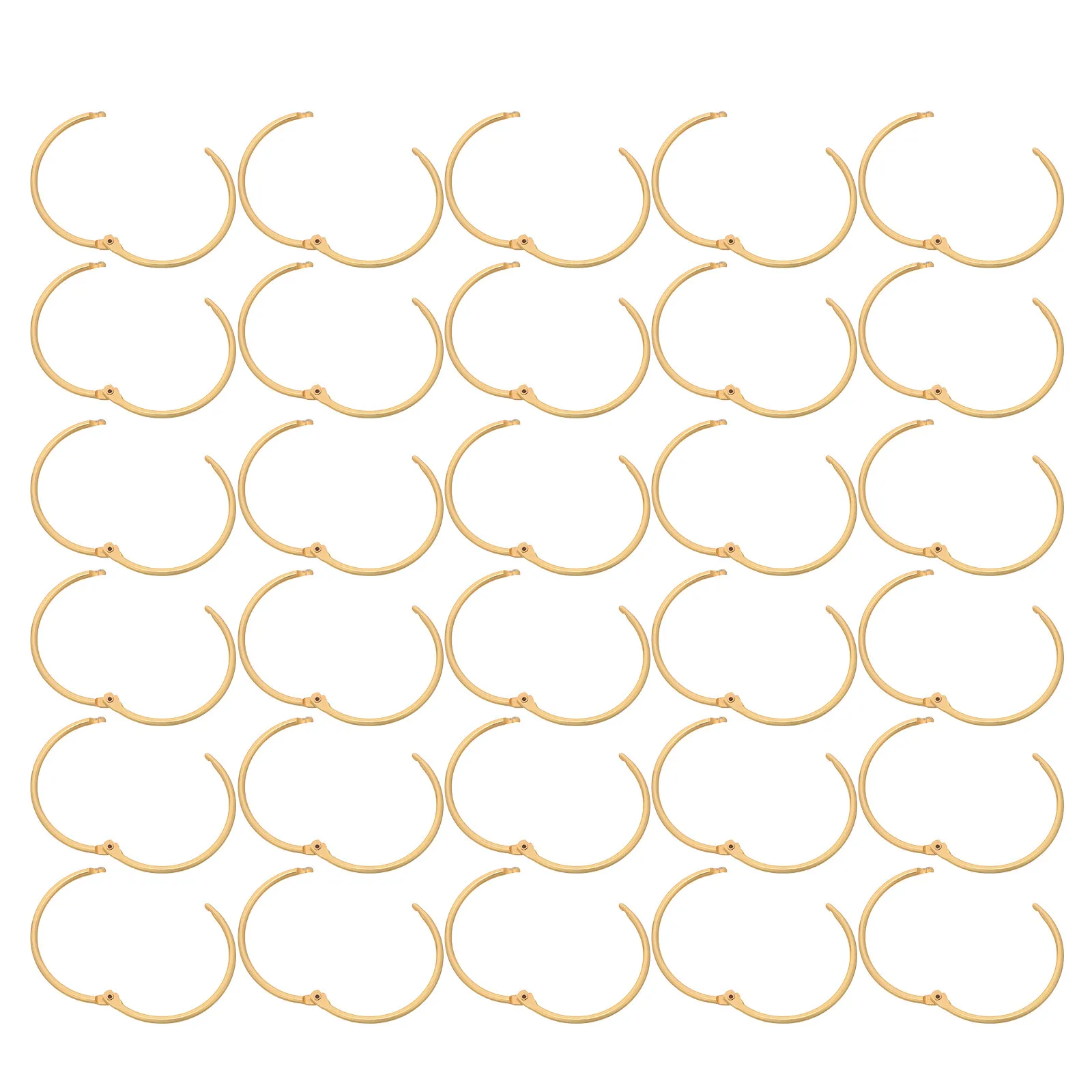 48Pcs Loose Leaf Binder Rings Metal Book Rings Snap Closure Heavy Duty Organizer for Index Cards Flashcards Recipe Cards
48Pcs Loose Leaf Binder Rings Metal Book Rings Snap Closure Heavy Duty Organizer for Index Cards Flashcards Recipe Cards